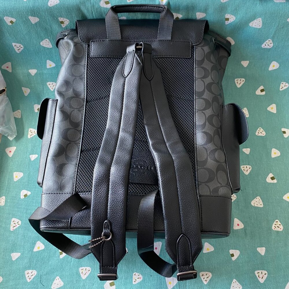 Coach Monogram Drawstring Backpack - image 2